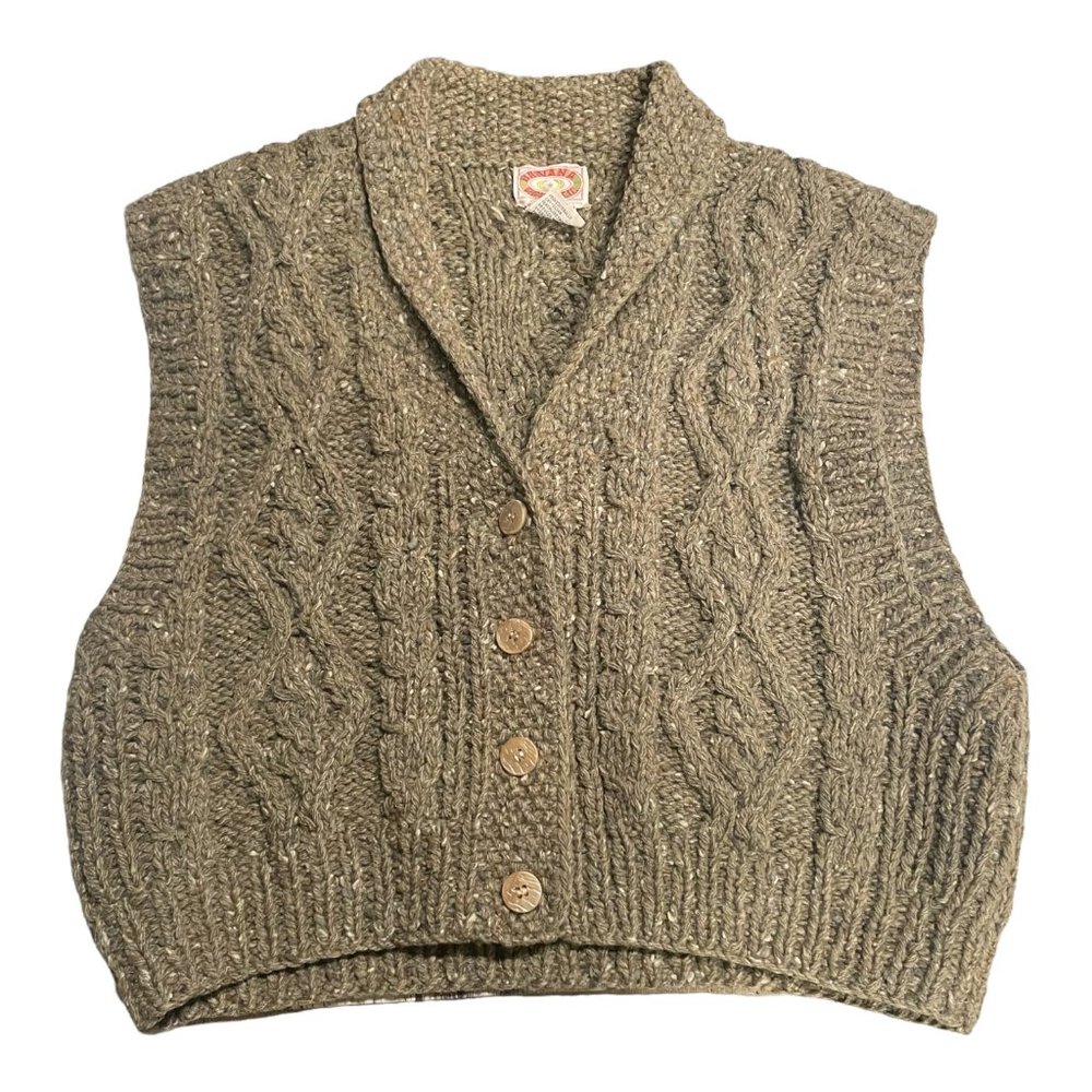 Banana Republic Vintage Wool Sweater Vest Small